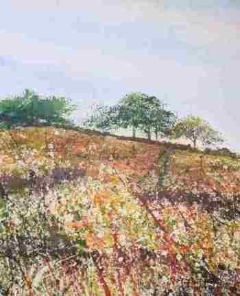 painting of ridgeway wiltshire (C) 