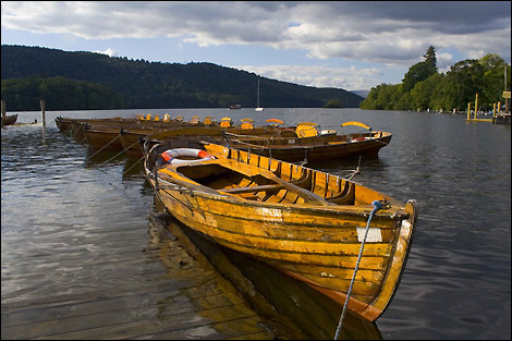 moored boat